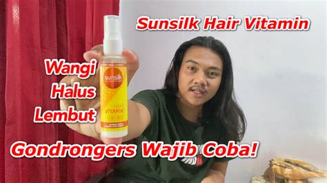 Review Sunsilk Hair Vitamin 3 In 1 Mist Youtube