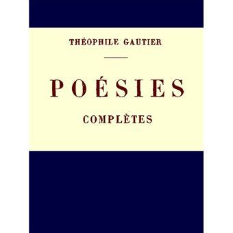 Poésies Complètes Tome Premier ebook ePub Théophile Gautier