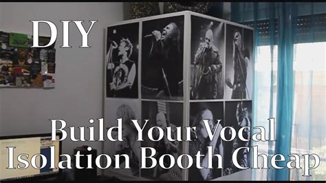 Diy Build Your Vocal Isolation Booth Cheap Youtube