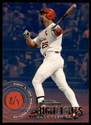 Skybox Dominion Mark Mcgwire St Louis Cardinals Ebay