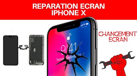 réparation ecran iphone X Tuto Apple DEADPHONES YouTube