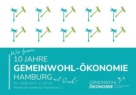 10 Jahre Gemeinwohl Ökonomie Hamburg Markthalle Hamburg