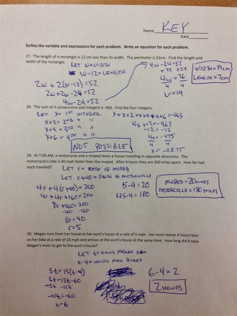 Lesson Practice Problems Answer Key Unit Lesson Practi