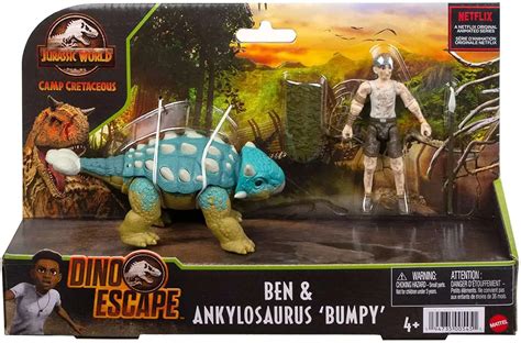 Jurassic World Camp Cretaceous Dino Escape Ben Ankylosaurus, 60% OFF