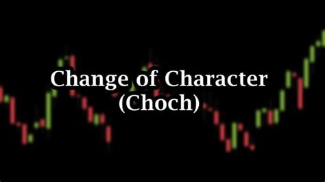 Change of Character (CHOCH) - SMC & ICT Trading Concept