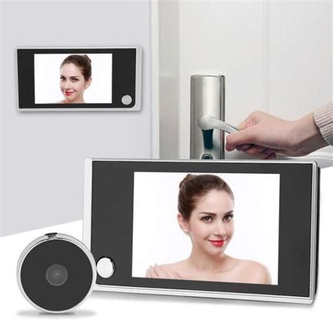 35 LCD Numérique Porte Peephole PeepHole Sonnette Visionneuse Caméra