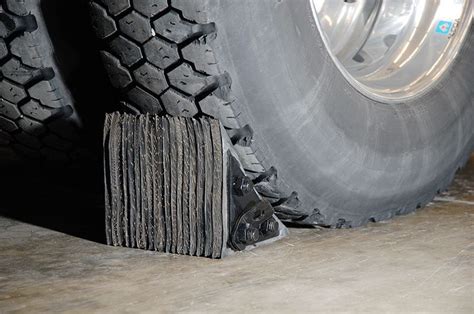 Heavy Duty Recycled Rubber Wheel Chocks | Industrial Rubber Anti-Fatigue Mats, Dock Bumpers ...