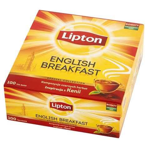 Herbata Czarna Lipton English Breakfast 200 G 100 Szt Lipton