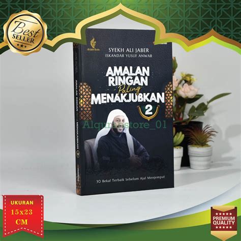 Jual Buku Syekh Ali Jaber Amalan Ringan Paling Menakjubkan