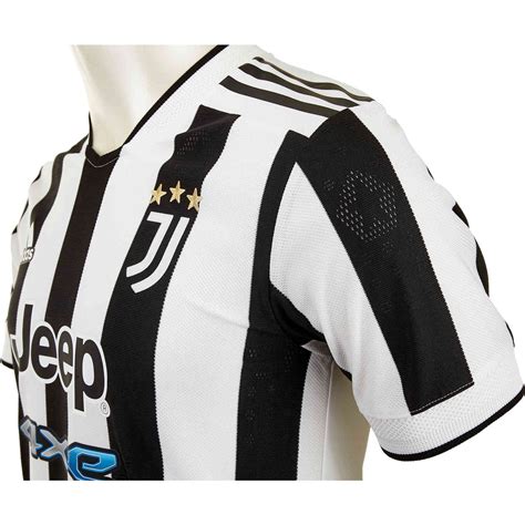 2021 22 Adidas Cristiano Ronaldo Juventus Home Authentic Jersey SoccerPro