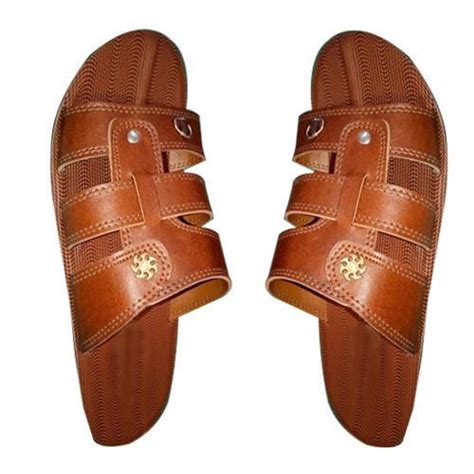 Daily Wear Mens Leather Slipper Size 6 7 8 9 10 At Rs 150 Pair In Jaipur