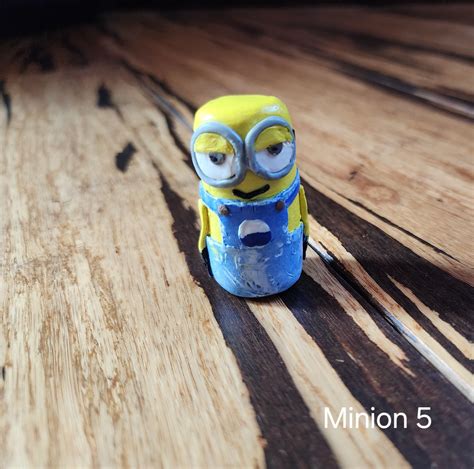 Handcrafted Minion Clay Figure Minion - Etsy