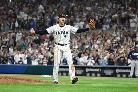 侍jが14年ぶりwbc制覇！大谷がmvp！トラウト斬りで世界一！ダルからの超豪華リレー 村上、岡本弾でアメリカ撃破 Wbc デイリースポーツ Online