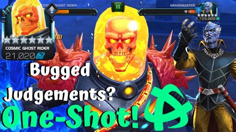 Cosmic Ghost Rider Vs Grandmaster One Shot Act 6 Final Boss Marvel Contest Of Champions