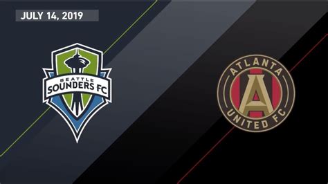 Highlights Atlanta United At Seattle Sounders July Youtube