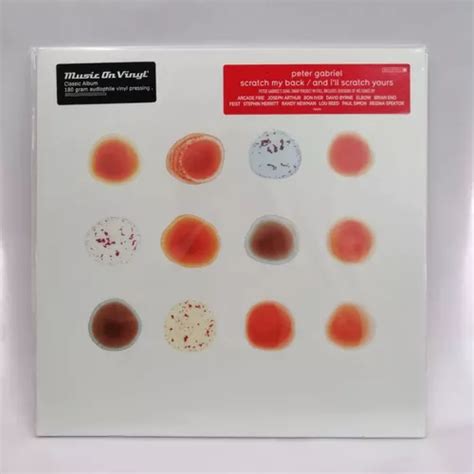 Peter Gabriel Scratch My Back Vinilo Nuevo Y Sellado