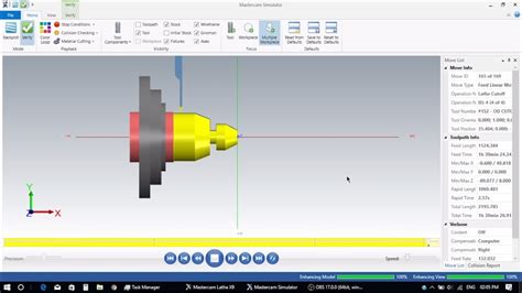 Mastercam X9 Lathe Tutorial YouTube