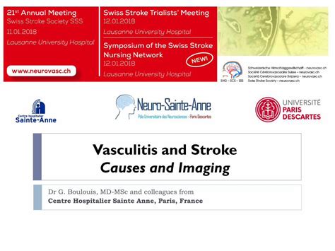 Pdf Vasculitis And Stroke Causes And Imaging Chuv Ch Ischemic