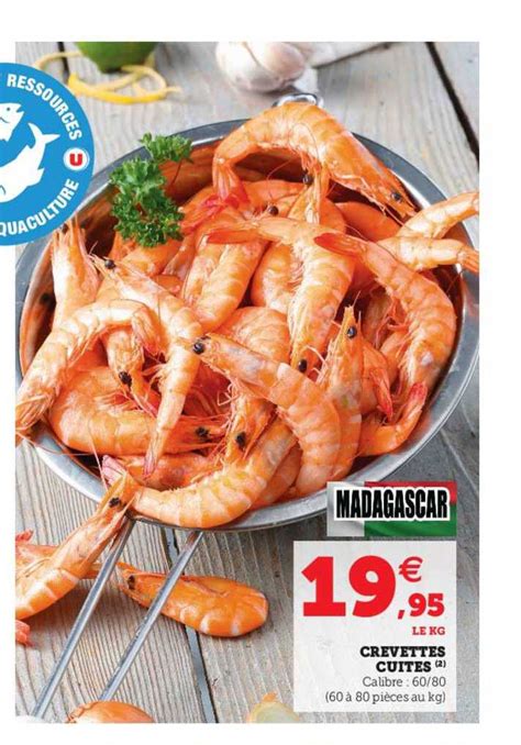 Offre Crevettes Cuites Chez U Express