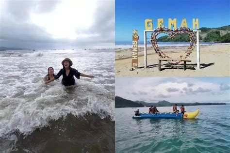 Cuma Rp Ribu Pacu Adrenalin Naik Banana Boat Di Atas Ombak Dahsyat