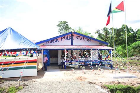 Mara Police Station Reopened After 10 Years Stabroek News