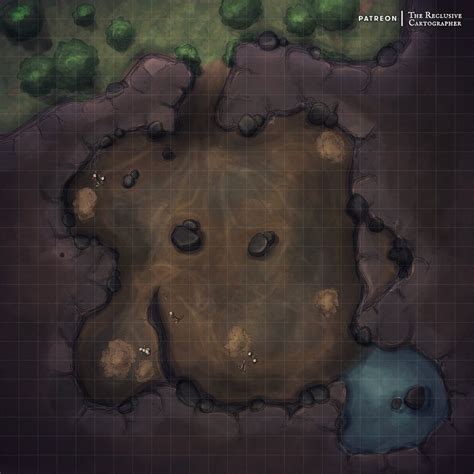 Caves And Caverns Battlemaps Variants The Reclusive