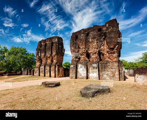 Royal Palace ruins Stock Photo - Alamy