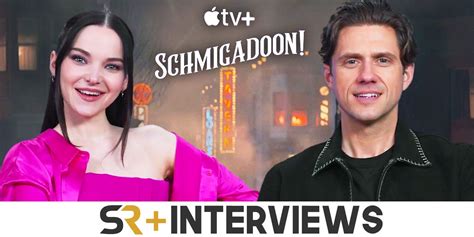 Dove Cameron And Aaron Tveit Interview Schmigadoon Season 2