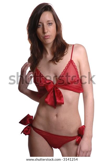 Semi Nude Lingerie Fashion Model On Stock Photo Shutterstock