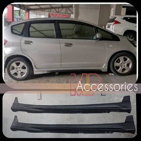 Sideskirt Bodykit Samping Model Mugen Untuk Jazz Ge Type E S Dan Rs