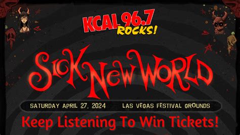 Sick New World 2024 Las Vegas Festival Grounds KCAL FM