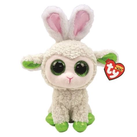 Ty Mary The Lamb Beanie Boo Regular Size Bright Star Toys