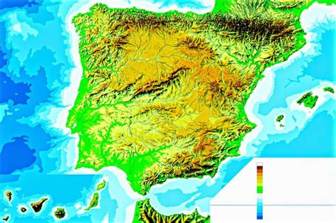 Print Map Quiz Mapa de España sociología 6º primaria españa