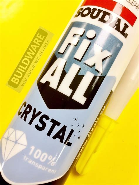 Soudal Fix All High Tack Adhesive Buildware