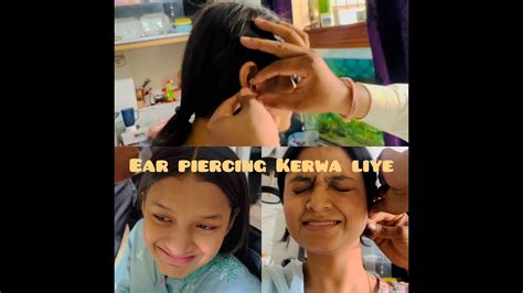 Ear Piercing Done Rona Aagya Vlog Youtube