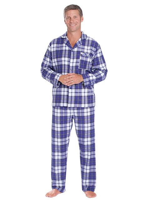 Mens Flannel Pajamas