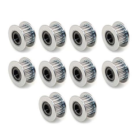 BZ 3D GT2 Idler Pulley 20 Teeth Bore 5mm Width 6mm 20T GT2 Idler 5mm