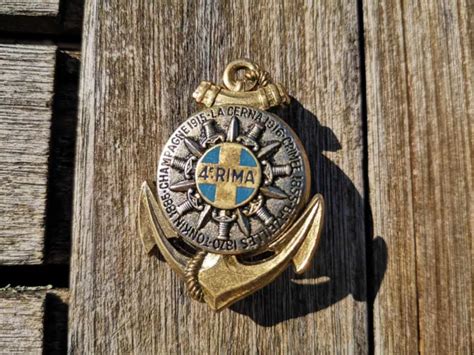 Insigne R Giment D Infanterie De Marine Drago Paris H Eur