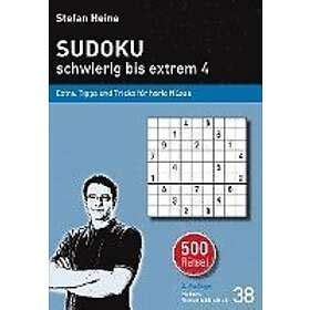 Stefan Heine SUDOKU schwierig bis extrem 4 Hitta bästa pris på Prisjakt