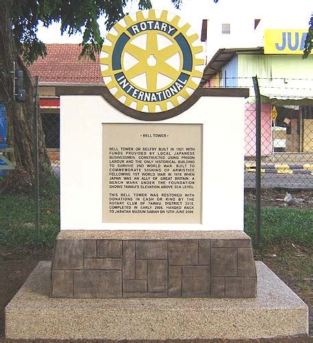 Bell Tower Of Tawau