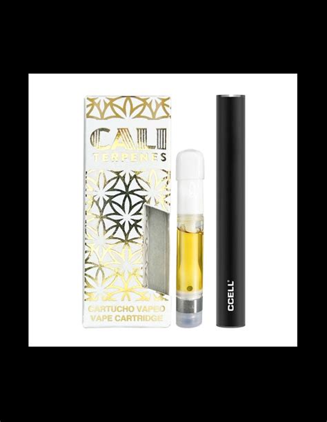 Cali Terpenes Pack Cbd Destilado Vape Pen Gelato Hannapy