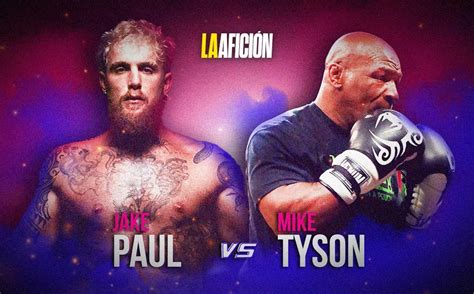 Mike Tyson vs Jake Paul HOY A qué hora y dónde VER la pelea de BOX