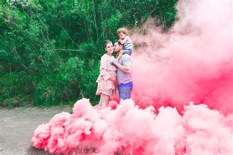 Pink Smoke Bomb | Northern Style Exposure