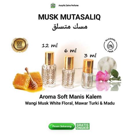 Jual Musk Mutasaliq Parfum Arab Minyak Wangi Soft Lembut Manis Di