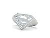 Superman Diamond Signet Ring 3dprint Model 8 13US Sizes 3D Model 3D