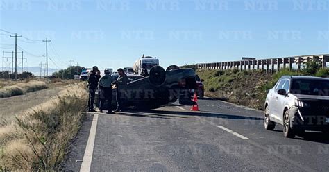 Dos Accidentes De Tr Nsito Dejan Un Lesionado Y Da Os Materiales Ntr