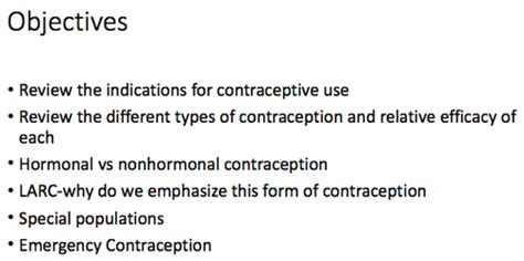 Contraception Flashcards Quizlet