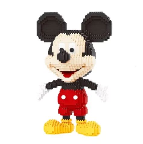 Mickey Mouse Armable Mini Bloques Tipo Lego Lp Bricks 24cm Envío gratis