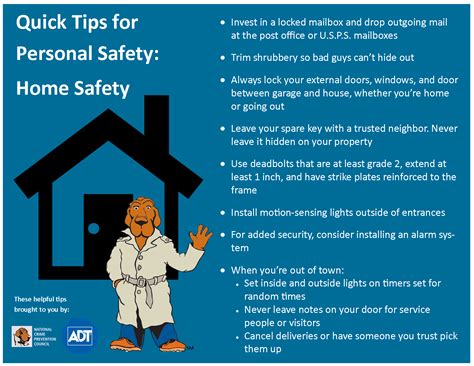 Crime Prevention Month Quick Tips High Voltage Defense Pinterest