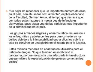 Causas Y Consecuencias De Delitos Con Mayor Frecuencia Ppt